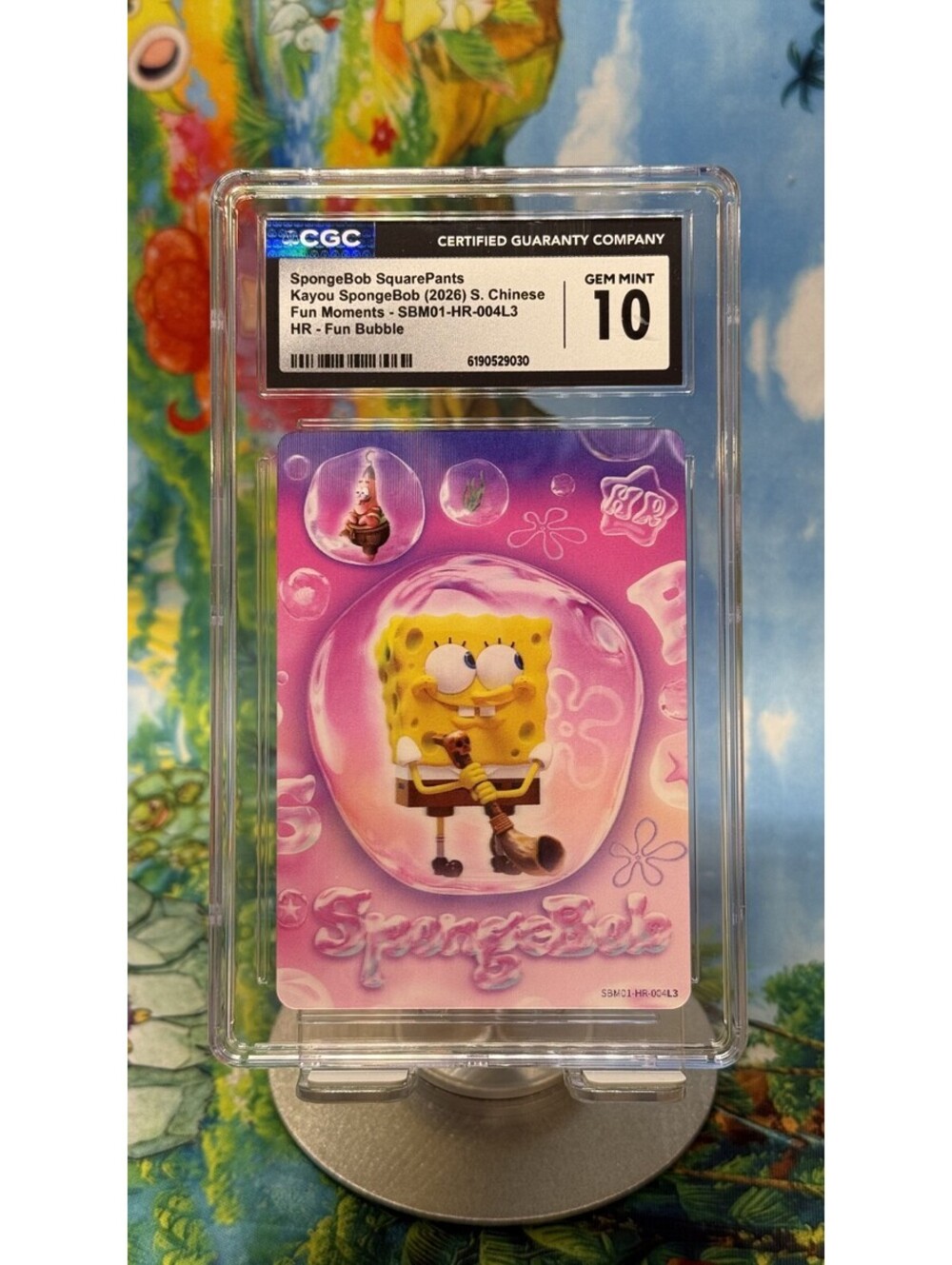 SpongeBob SquarePants Kayou Fun Moments SBMO1-HR-004L3 2026 POP1! CGC 10